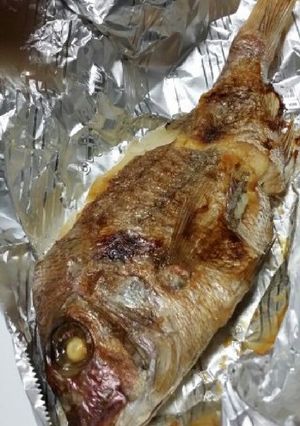 鯛(地鯛)の塩焼き-レシピのメイン写真