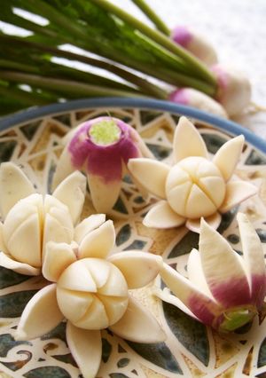 あやめ雪蕪の✿花✿-レシピのメイン写真