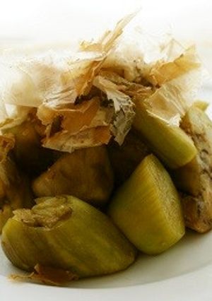レンジ蒸し茄子のわさび醤油和え-レシピのメイン写真