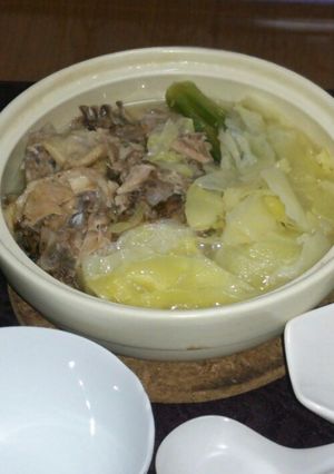 自分で元から作る鶏ガラ鍋-レシピのメイン写真