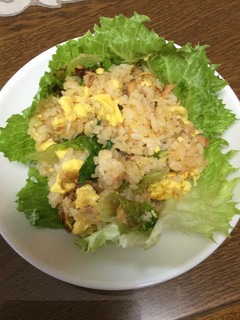 レタスとシーチキンのチャーハン-レシピのメイン写真