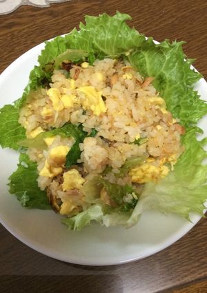 レタスとシーチキンのチャーハン-レシピのメイン写真