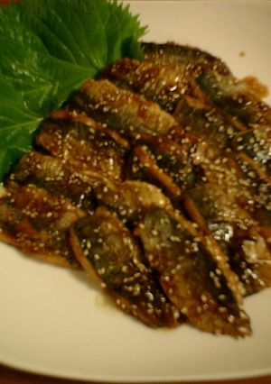 小あじのゴマ風味さっぱり蒲焼-レシピのメイン写真