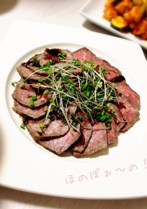オーブントースターでローストビーフ-レシピのメイン写真