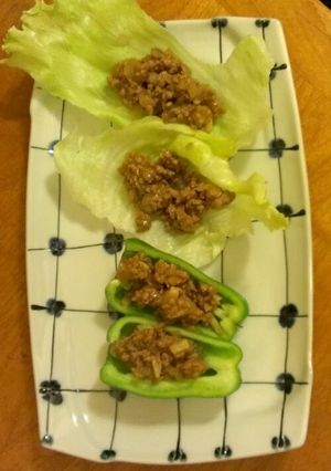 簡単居酒屋メニュー!!野菜の肉みそのせ-レシピのメイン写真