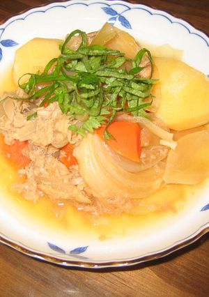 ツナの肉じゃが-レシピのメイン写真