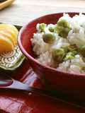 昆布茶できまり✿うちの豆ごはん✿