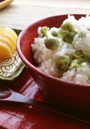 昆布茶できまり✿うちの豆ごはん✿-レシピのメイン写真