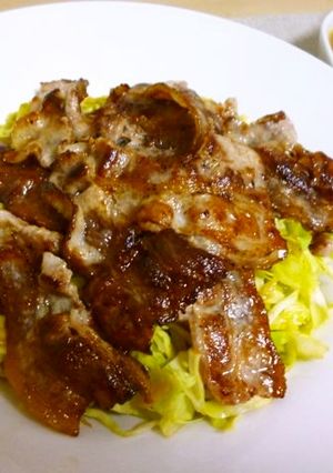 豚肉の焼しゃぶ-レシピのメイン写真