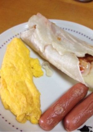 朝食＊クレーププレート-レシピのメイン写真