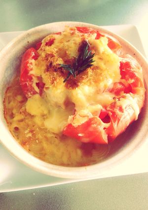 トマトまるごとグリル♡-レシピのメイン写真