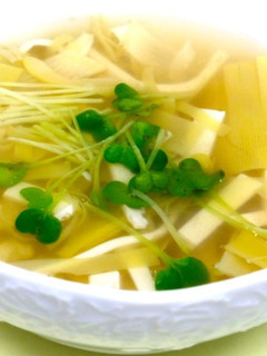筍と豆腐のスープ-レシピのメイン写真