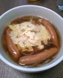 こんにゃく鶏がら醤油ラーメン