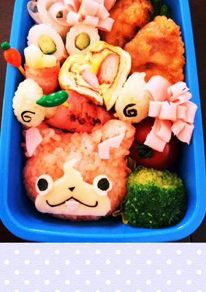 妖怪ウォッチ キャラ弁 ジバニャン-レシピのメイン写真