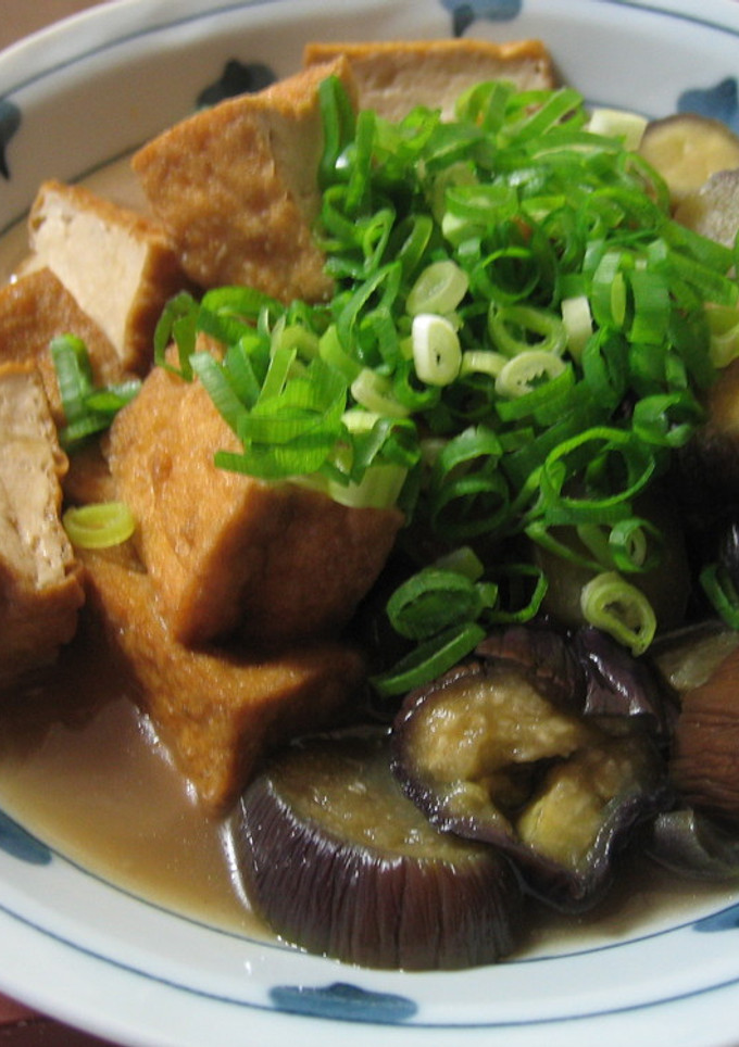 茄子と厚揚げの煮物-レシピのメイン写真