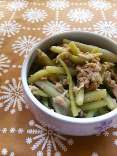 ~つわぶきとツナの炒め煮~-レシピのメイン写真