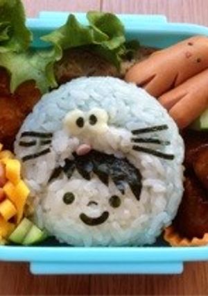 ドラえもん着ぐるみキャラ弁当-レシピのメイン写真