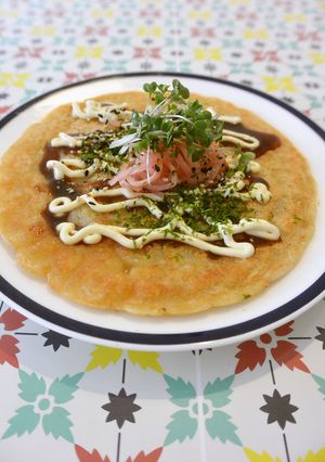 グルテンフリー☆ベジタリアンお好み焼き-レシピのメイン写真