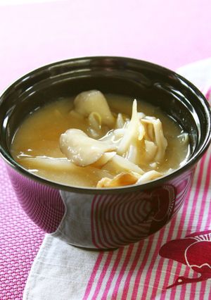 もやしと舞茸の味噌汁-レシピのメイン写真