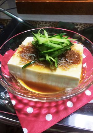 簡単！うめじゃこ冷奴♡-レシピのメイン写真