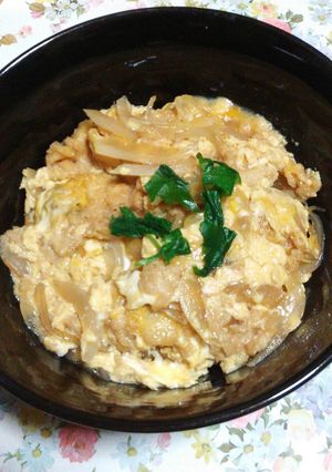 揚げ玉卵丼-レシピのメイン写真