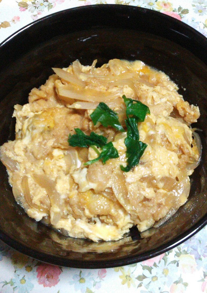 揚げ玉卵丼-レシピのメイン写真