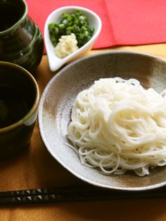 冷やしそうめん-レシピのメイン写真