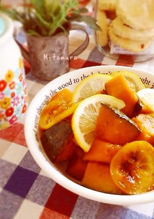 かぼちゃのバターレモン煮-レシピのメイン写真