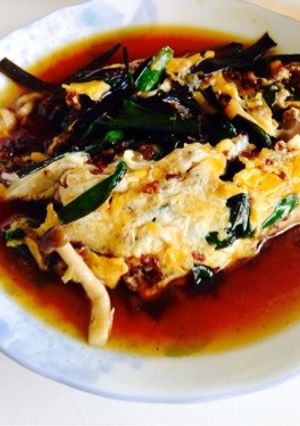 あんかけニラ玉-レシピのメイン写真
