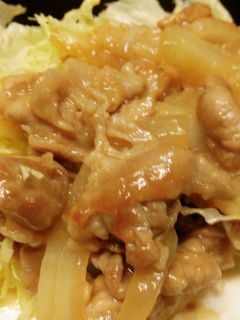 豚切り落とし肉の生姜焼き♪-レシピのメイン写真