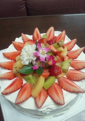 スポンジケーキ-レシピのメイン写真