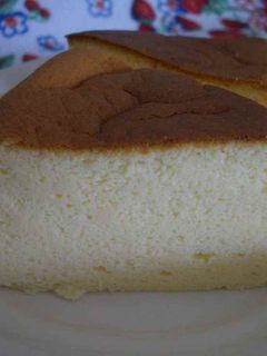 シュワシュワ スフレチーズケーキ-レシピのメイン写真