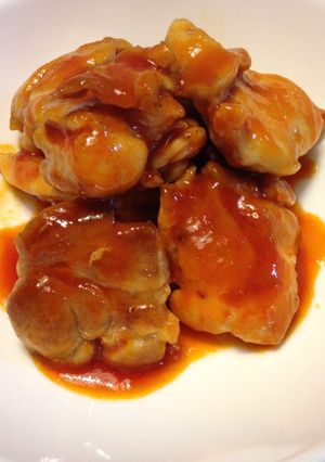 鶏もも肉のケチャップ煮-レシピのメイン写真