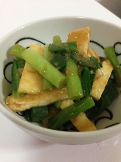 わけぎと油あげの酢味噌和え-レシピのメイン写真