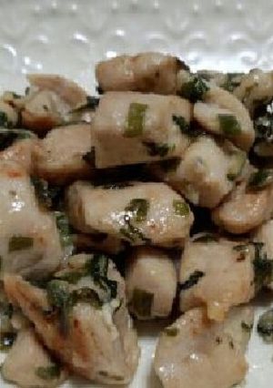 鶏胸肉の大葉チーズ炒め-レシピのメイン写真
