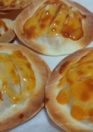 餃子の皮でなんちゃってアップルパイ☆-レシピのメイン写真