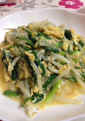 鶏ガラニラ玉-レシピのメイン写真