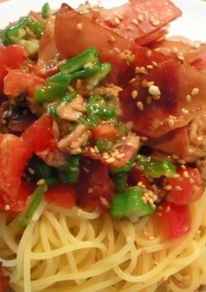 夏に最適！！簡単冷たいパスタ-レシピのメイン写真