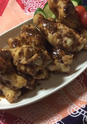手羽元のメープルマスタード焼き☆-レシピのメイン写真