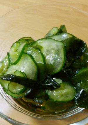 きゅうりとわかめの酢の物-レシピのメイン写真