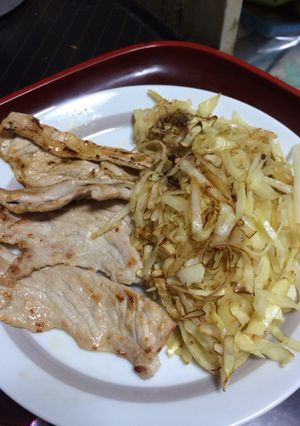 豚肉のバター焼き キャベツ添え-レシピのメイン写真