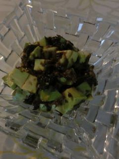 アボカドの海苔の佃煮和え-レシピのメイン写真