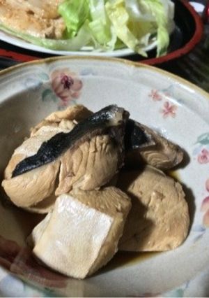 ぶりのあらの煮付け-レシピのメイン写真