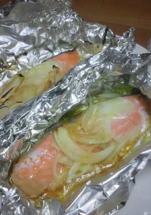 鮭のホイル焼き-レシピのメイン写真