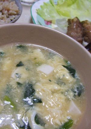 不思議なお味★とろ玉味噌汁-レシピのメイン写真