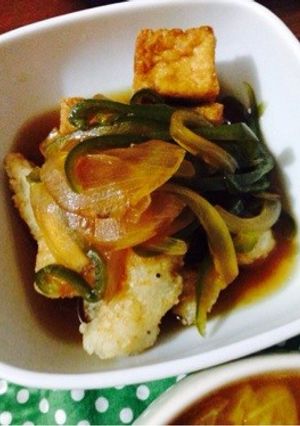 白身魚と厚揚げの揚げだし-レシピのメイン写真