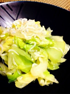 【5分】レンチン簡単♪キャベツ鶏塩蒸し-レシピのメイン写真