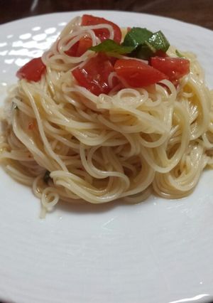 そうめんDe冷製パスタ風♥-レシピのメイン写真