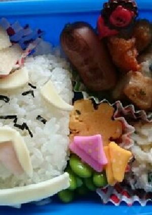 妖怪ウォッチ☆キャラ弁☆ひも爺 簡単！-レシピのメイン写真