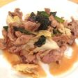 栄養士k☆行者ニンニク豚のオイスター炒め
